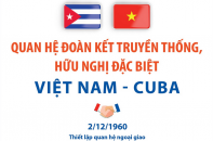 Quan hệ đoàn kết truyền thống, hữu nghị đặc biệt Việt Nam - Cuba