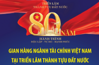 Gian hàng ngành Tài chính Việt Nam tại Triển lãm thành tựu đất nước