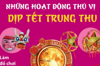 Những hoạt động thú vị vào dịp Tết Trung Thu
