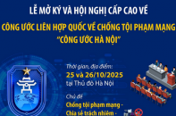 Lễ mở ký và Hội nghị cấp cao về Công ước Liên hợp quốc về chống tội phạm mạng - "Công ước Hà Nội"
