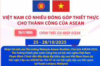 Việt Nam có nhiều đóng góp thiết thực cho thành công của ASEAN