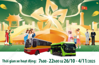 Hà Nội tăng cường các tuyến xe buýt đến Hội chợ mùa Thu lần thứ nhất - năm 2025