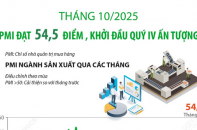 PMI đạt 54,5 điểm, ngành sản xuất Việt Nam khởi đầu quý IV ấn tượng
