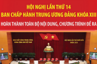 Hội nghị lần thứ 14 Ban Chấp hành Trung ương Đảng khóa XIII hoàn thành toàn bộ nội dung, chương trình đề ra