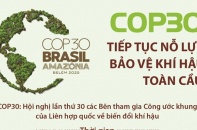COP30 tiếp tục nỗ lực bảo vệ khí hậu toàn cầu