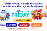 Tuần lễ Thương mại điện tử quốc gia và Ngày mua sắm trực tuyến Việt Nam - Online Friday 2025