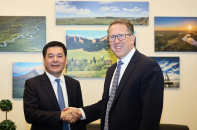 Bộ trưởng Bộ Công thương làm việc với Chủ tịch Tiểu ban Thương mại Mỹ 