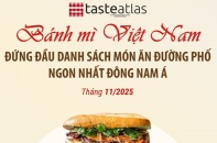 Bánh mì đứng đầu danh sách món ăn đường phố ngon nhất Đông Nam Á