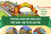 Festival OCOP Việt Nam 2025: Việt Nam - Hội tụ và lan tỏa