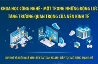 Khoa học công nghệ - một trong những động lực tăng trưởng quan trọng của nền kinh tế