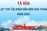 Thiên đường mây Tà Xùa lọt top 26 điểm đến toàn cầu nên ghé thăm vào năm 2026