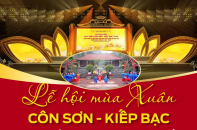 Lễ hội mùa Xuân Côn Sơn - Kiếp Bạc với nhiều hoạt động đặc sắc
