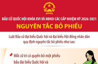 Bầu cử Quốc hội và HĐND: Nguyên tắc bỏ phiếu