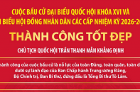 Bầu cử Quốc hội và HĐND: Cuộc bầu cử thành công tốt đẹp