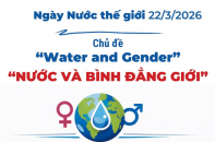 Ngày Nước thế giới 22/3/2026: Nước và Bình đẳng giới