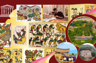 Làng tranh dân gian Đông Hồ đón nhận bằng ghi danh di sản của UNESCO
