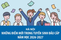 Những điểm mới trong tuyển sinh đầu cấp năm học 2026 - 2027 tại Hà Nội