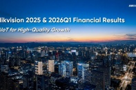 Hikvision công bố kết quả tài chính cả năm 2025 và quý I năm 2026