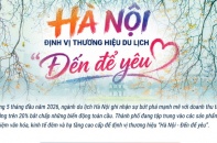 Hà Nội định vị thương hiệu du lịch "Đến để yêu"