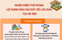 Nhận diện thủ đoạn lợi dụng đấu giá đất để lừa đảo tại Hà Nội