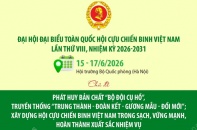 Đại hội đại biểu toàn quốc Hội Cựu chiến binh Việt Nam lần thứ VIII, nhiệm kỳ 2026 - 2031