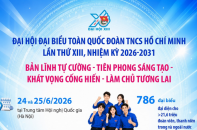 Đại hội đại biểu toàn quốc Đoàn TNCS Hồ Chí Minh lần thứ XIII, nhiệm kỳ 2026 - 2031