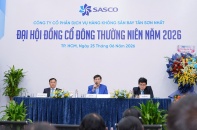 Đại hội SASCO 2026: Tăng trưởng bứt phá, cổ tức tiền mặt hấp dẫn 46,24%