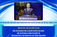 Tổng Bí thư, Chủ tịch nước Tô Lâm: Mỗi cán bộ Đoàn phải là người truyền cảm hứng, mỗi cơ sở Đoàn là điểm tựa niềm tin