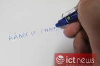 Tận mắt xem bút “ma thuật” xoá chữ siêu tốc