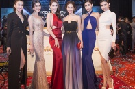 Ngọc Trinh sexy cùng "đàn em" tại Liên hoan Người mẫu châu Á 2015