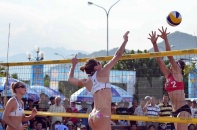 Giải bóng chuyền bãi biển nữ châu Á, Tuần Châu-Hạ Long 2015 khai mạc