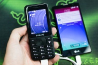 Philips ra điện thoại 2 sim giá mềm, kiêm sạc dự phòng cho smartphone