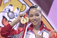 Hot girl wushu gây sốt ở SEA Games 28