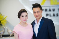 Người đẹp Lý Nhã Kỳ rạng rỡ gặp lại Việt Anh
