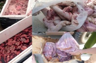 Bợm nhậu vỉa hè không sợ nội tạng bẩn, chân gà thối