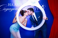 Hà Anh tổ chức lễ đính hôn theo phong cách phương Tây
