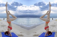 Hà Hồ mặc bikini tập yoga khoe vóc dáng đẹp như tuổi 18 