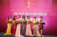 Top 35 thí sinh Hoa hậu Hoàn vũ Việt Nam 2015 miền Bắc 