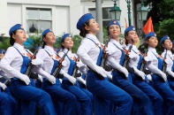 Những hình ảnh ấn tượng của đoàn diễu binh mừng Quốc khánh 2/9