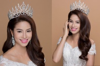 Hoa hậu Phạm Hương xinh đẹp với váy cưới