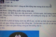 Giám đốc công an Đồng Nai nói gì việc bị "bêu" trên facebook?
