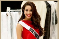 Hoa hậu Phạm Hương tỏa sáng ở Miss Universe