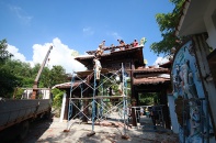 Tháo dỡ biệt phủ 100 tỷ đồng không phép ở Hải Vân