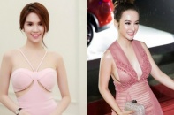 Ngọc Trinh, Angela Phương Trinh gây chú ý với váy khoét ngực
