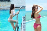 Người mẫu bikini khoe thân hình tuyệt đẹp, gương mặt xinh xắn