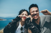 Ảnh cưới đáng yêu của phóng viên gốc Huế và fashionista Việt kiều