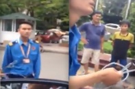 Công an vào cuộc vụ “bảo vệ ngăn xe cấp cứu” tại bệnh viện Nhi Trung ương