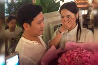 Trường Giang tặng hoa và xin lỗi đã làm Nhã Phương khóc