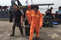 Trục vớt thành công máy bay Su30 gặp nạn trên biển