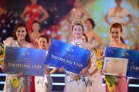 Trần Thu Ngân đăng quang Hoa hậu Bản sắc Việt toàn cầu 2016